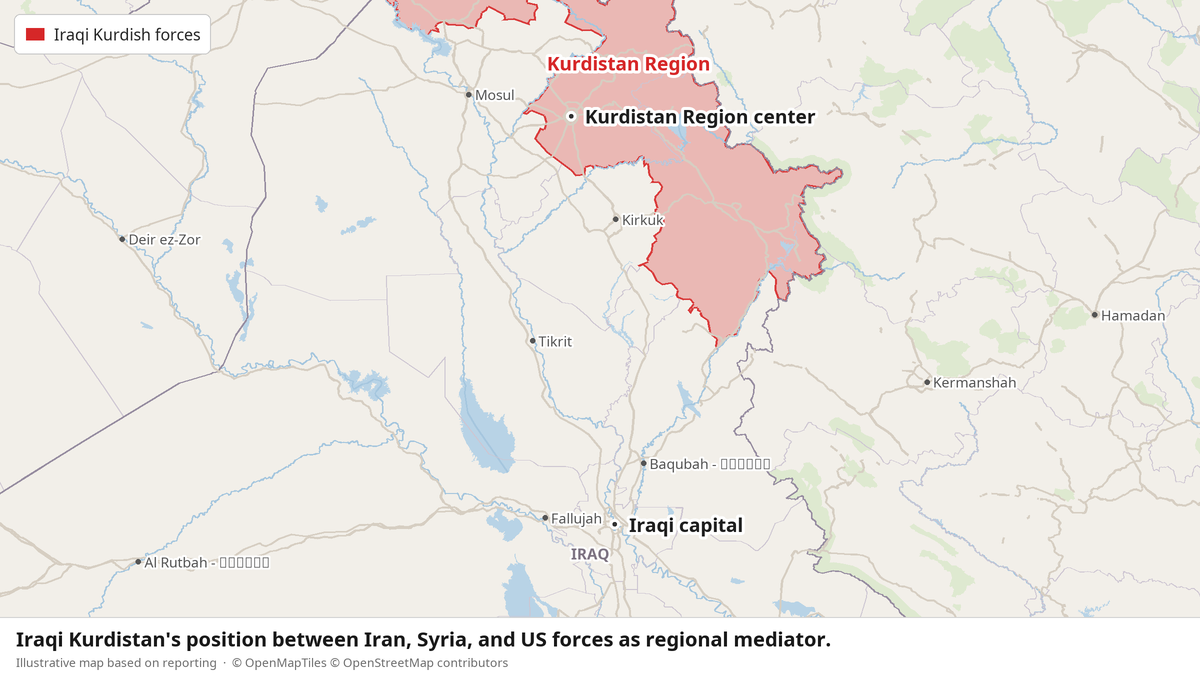 Erbil's Rulers Play Peacemaker While Iran Bombs Their Land