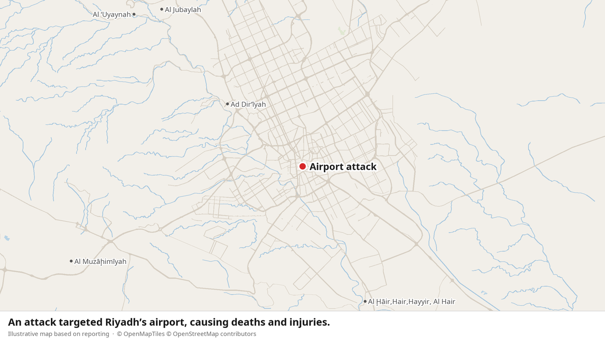 Riyadh Airport Attack Exposes War’s Civilian Cost