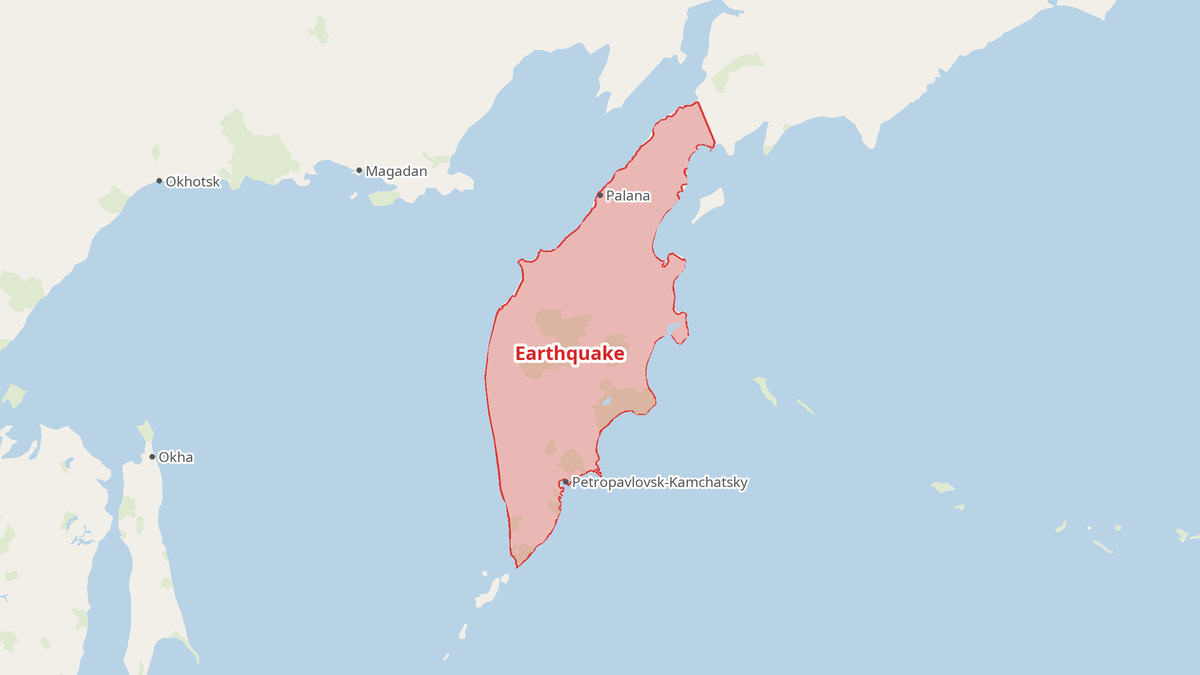 EMSC Reports Kamchatka Quake; Impacts Unreported