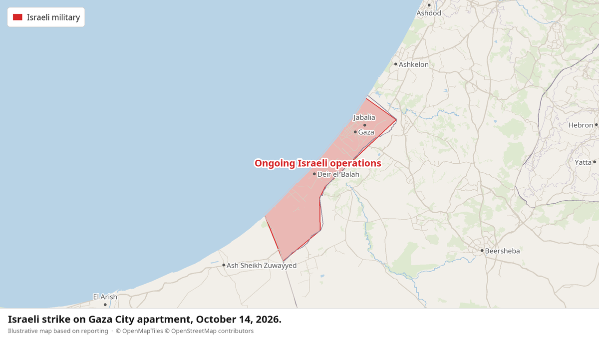 Ceasefire on Paper, Airstrikes on Apartments in Gaza City