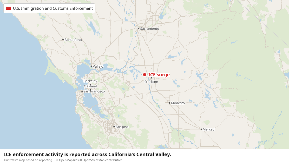 ICE Surge Drives Central Valley Workers from Streets