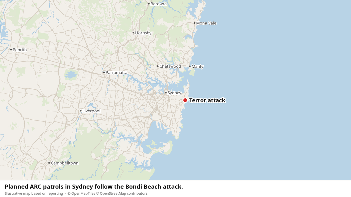 NSW Police Put Armed Unit on Sydney Patrol