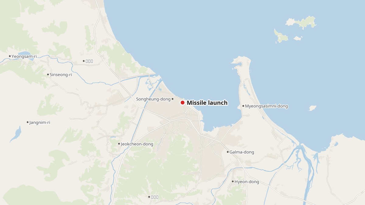 North Korea Fires Missiles as Militaries Tighten Watch