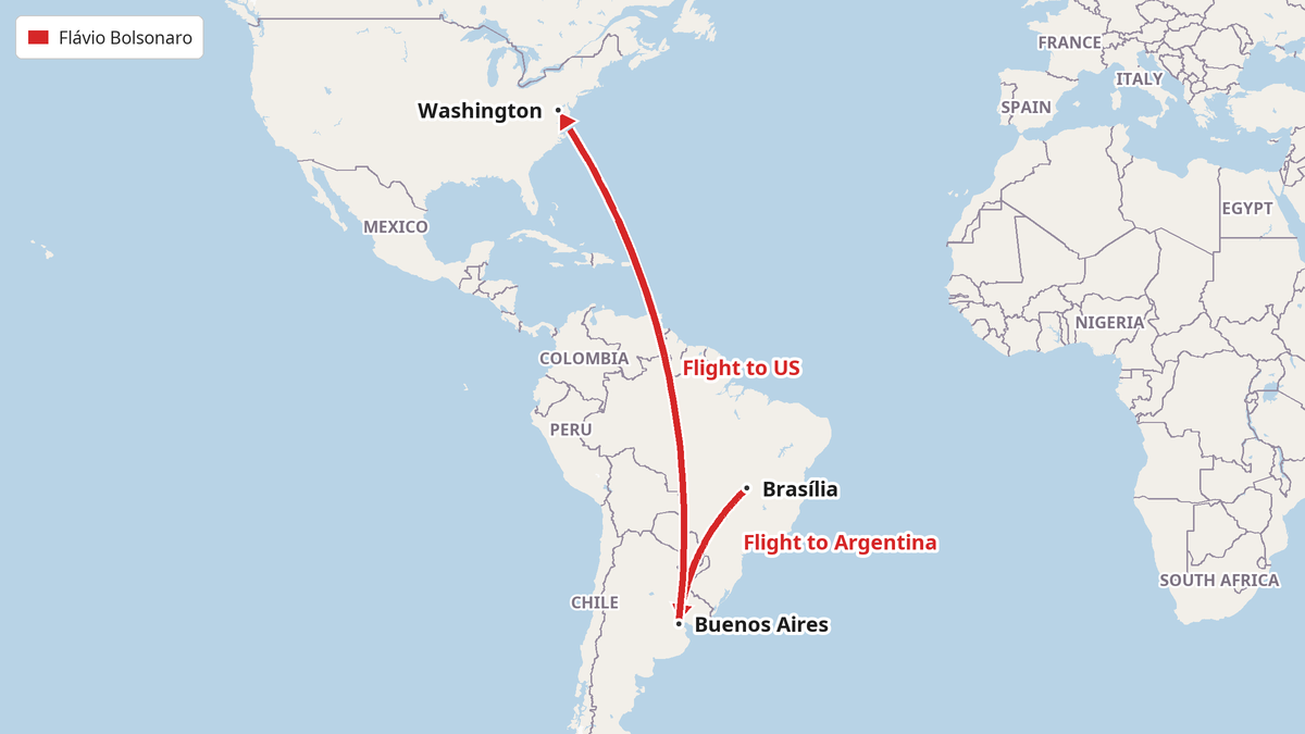 Rich Man's Escape Hatch: Bolsonaro Flees Via Allied States