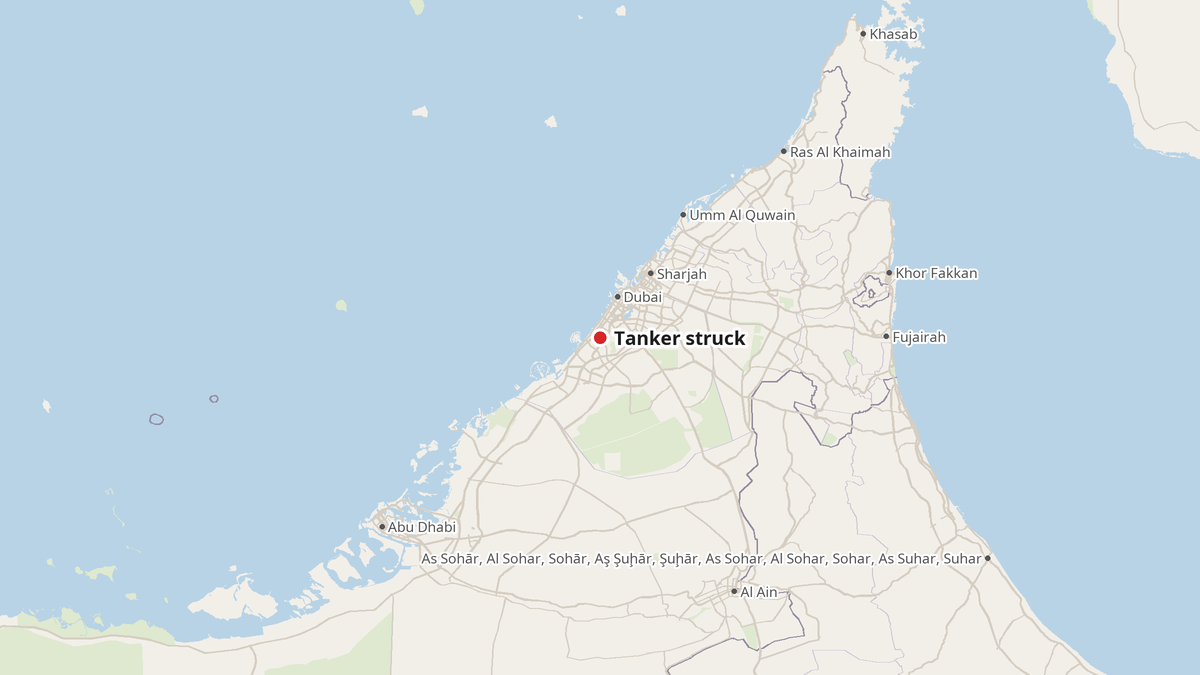 Oil Slick Hits UAE Coast, Authorities Say 'Safe to Eat'
