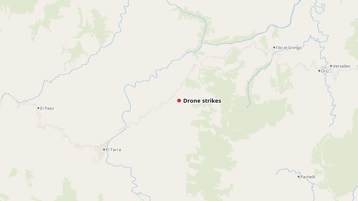 Drone Strikes Displace El Tarra Families in Colombia