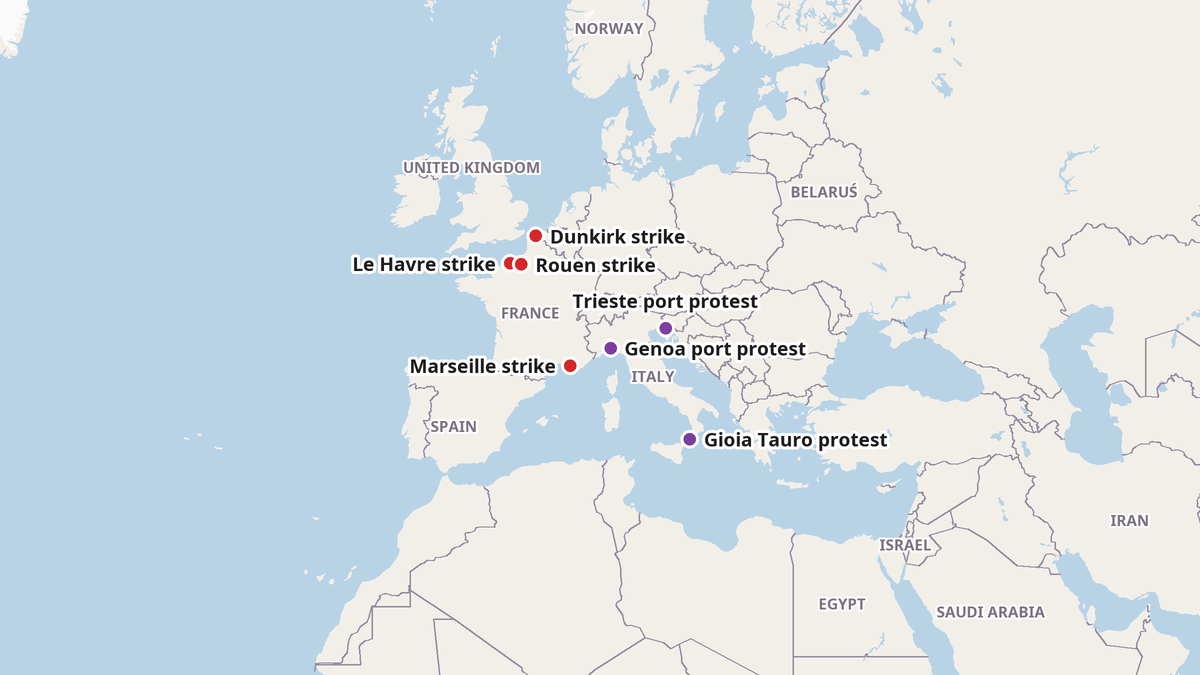 Dockers in 22 Countries Down Tools: Ports Won't Ship War